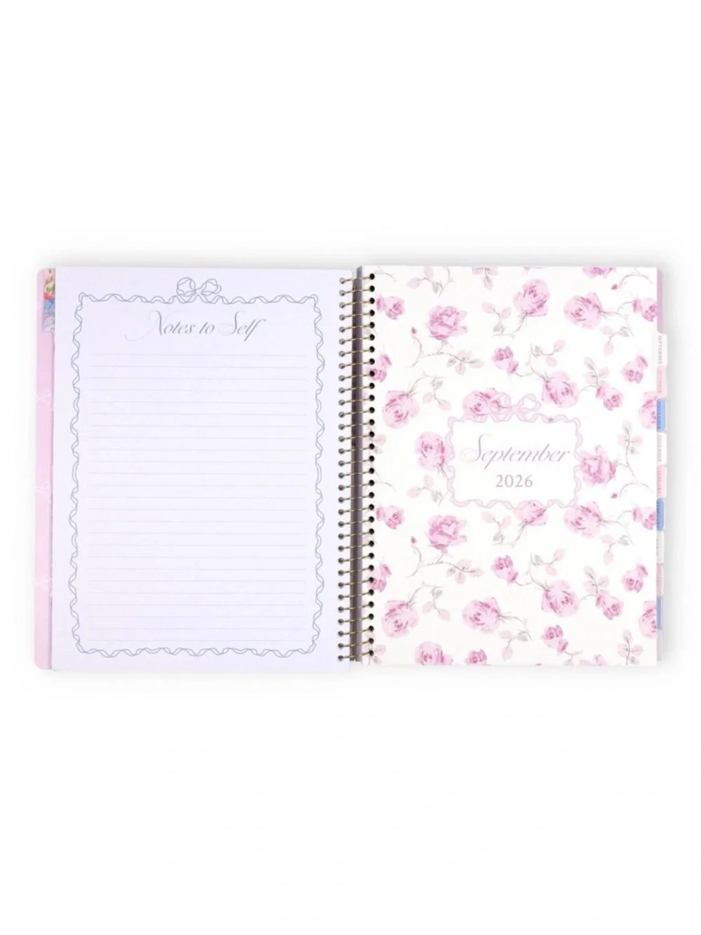LoveShackFancy x Target Yoobi blooming heirloom planner